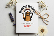 Caffeine & Chaos, Retro Coffee, an Object Graphic by GlitterCraft (Thumbnail 12 of 101)