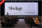 Presentation Screen Conference M PSD, an Android Mockup by Bruno's Shop (Thumbnail 1 of 3)