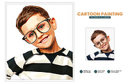 Cartoon Painting Effect, an Action Add-On by U_Design (Thumbnail 2 of 8)