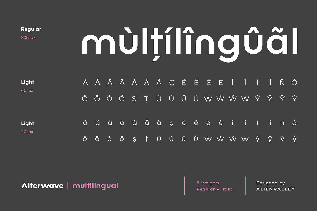 Alterwave - Sans Serif Font Family preview 8