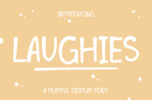 LAUGHIES - Playful Handwritten Font
