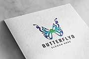 Butterfly Welness And Spa Center Log, a Branding & Logo Template by Design_Planet (Thumbnail 5 of 5)