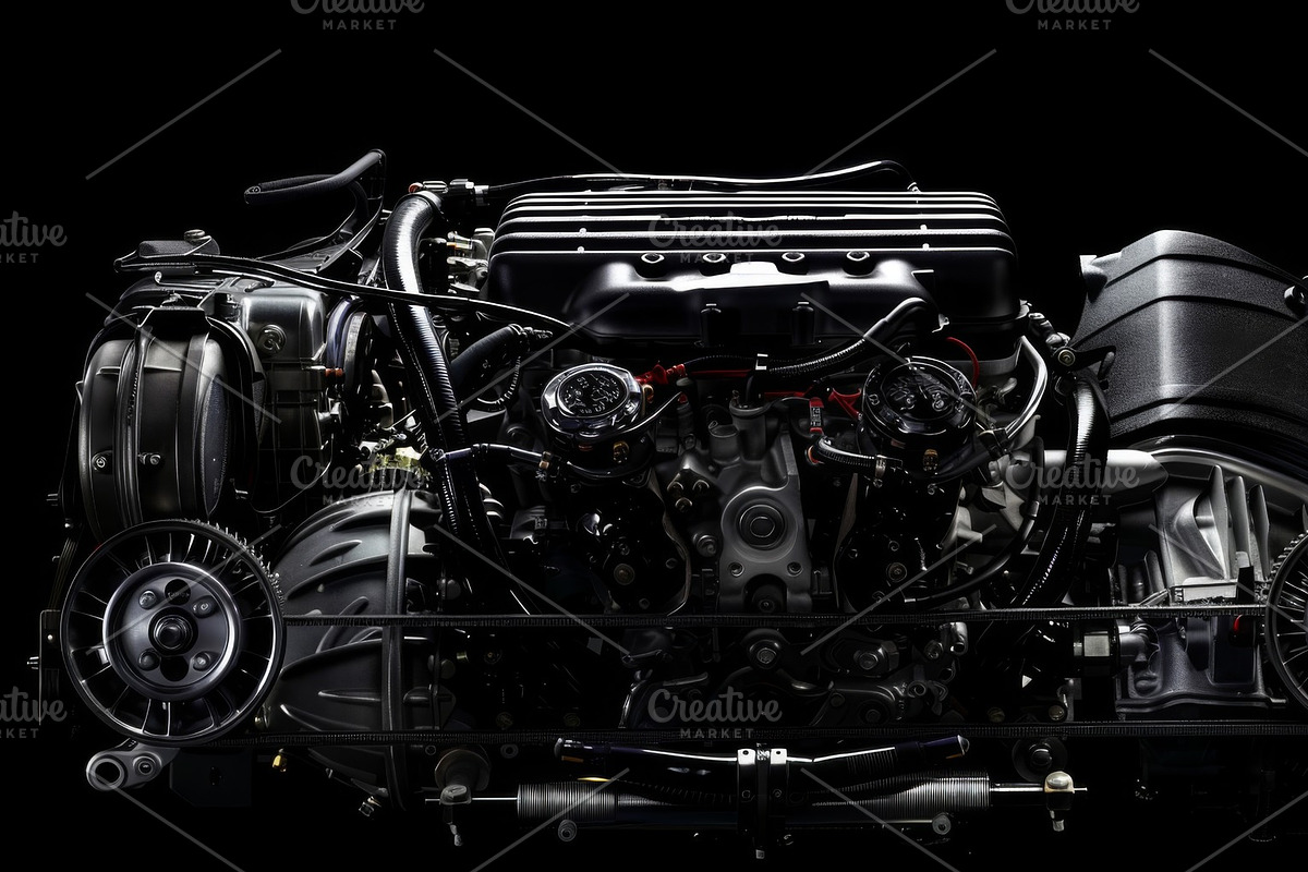 55 Car engines, a Transportation Illustration by Handmadefont (Photo 4 of 56)