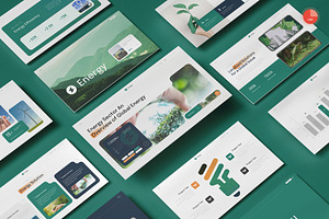Energy Solution PowerPoint, a Presentation Template by Pixslides