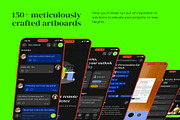Remote Work & Collaboration UI Kit, an UI Kit Template by Creative Perspective (Thumbnail 2 of 6)