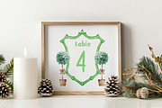 Watercolor Green Bamboo Frames, a Decorative Illustration by SvetaArtStore (Thumbnail 2 of 6)