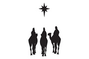Christmas Wise Men SVG, a Graphic by PinkHouseCollection (Thumbnail 2 of 3)