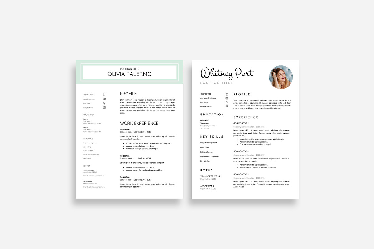 Resume Template Google Docs 10x, a Resume Template by DesignStudioTeti (Photo 3 of 10)