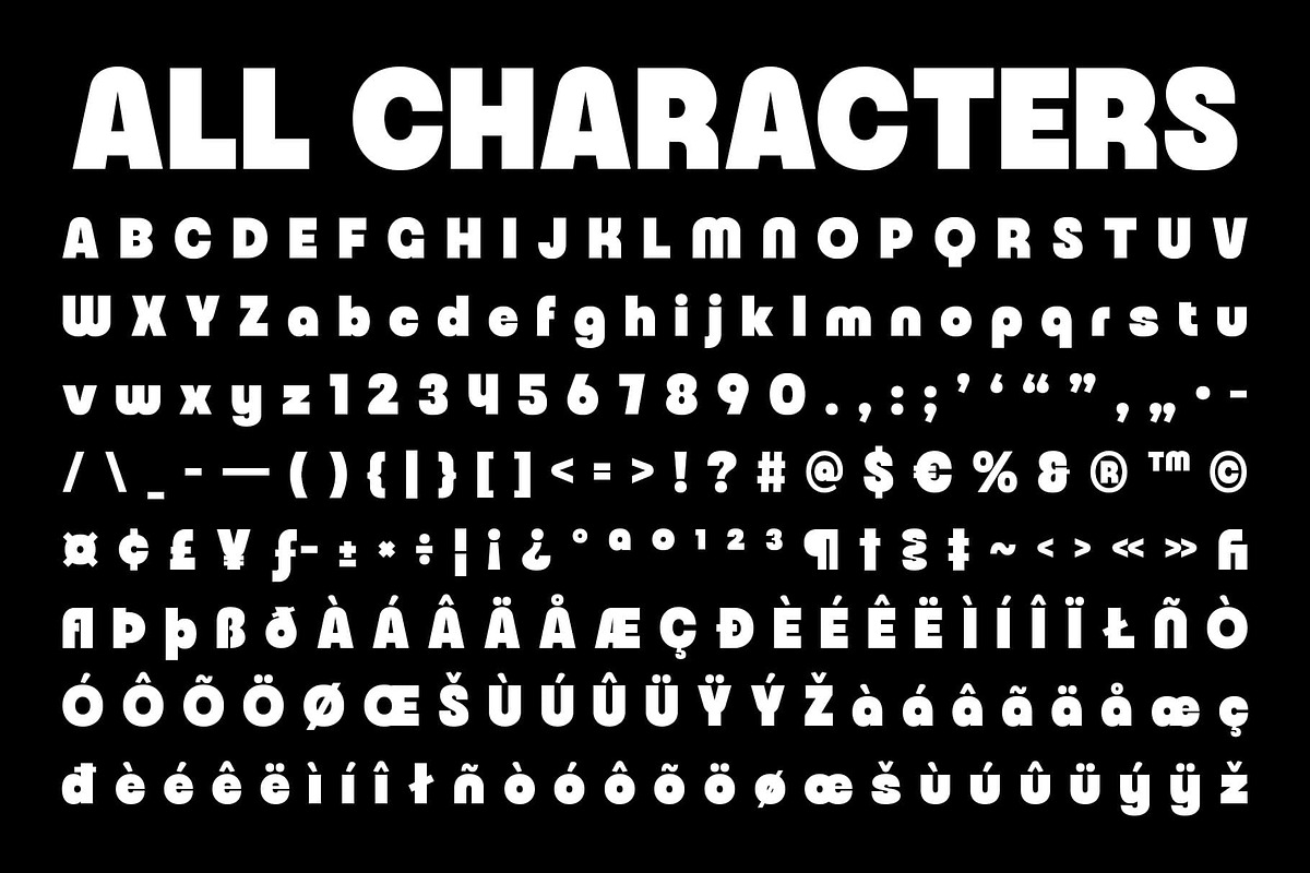 CS Qinetic – Bold Font, a Sans Serif Font by Craft Supply Co. (Photo 8 of 8)
