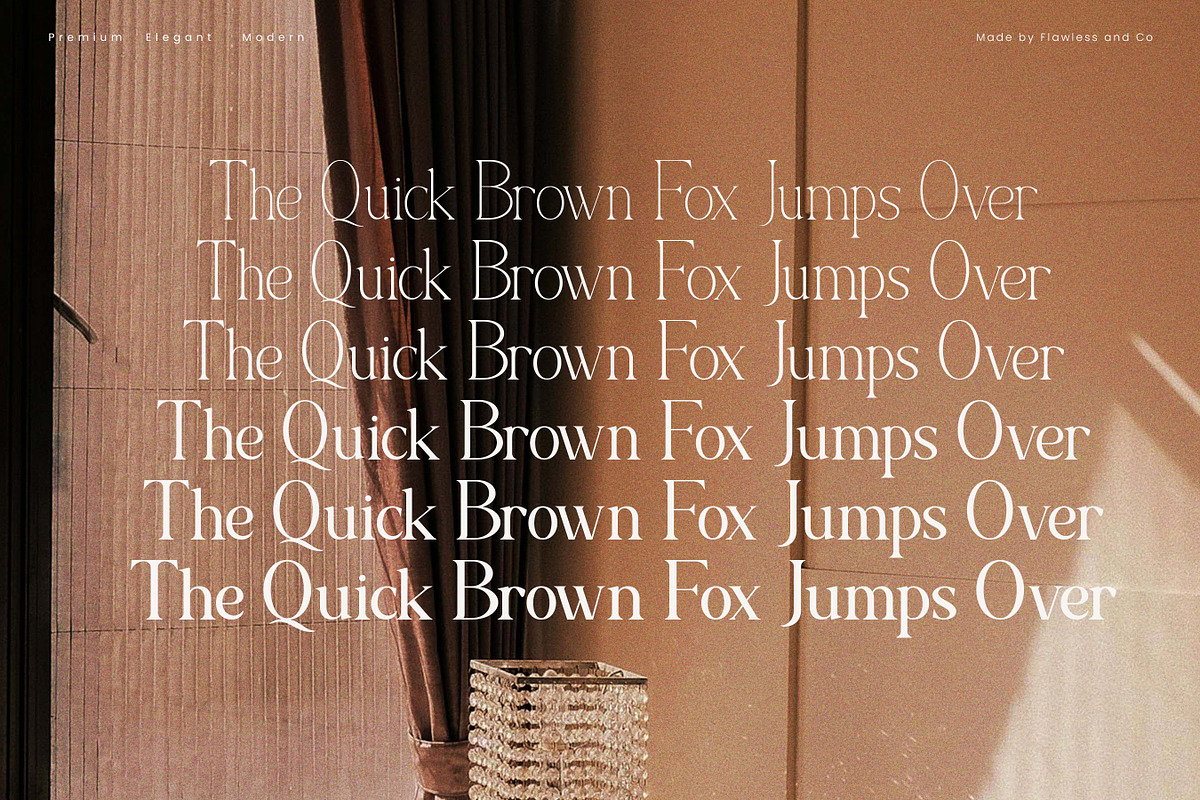 Morgena - Modern Serif Family Font, a Serif Font by Flawless And Co (Photo 8 of 10)