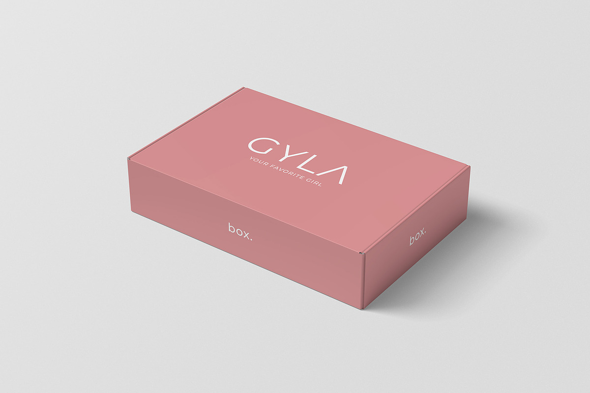 Mailing Box Mockup Set, a Packaging Mockup by Hokagata (Photo 2 of 13)