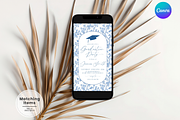 Vintage College Text Message Evite, an Invitation Template by Digital_Mind (Thumbnail 1 of 3)