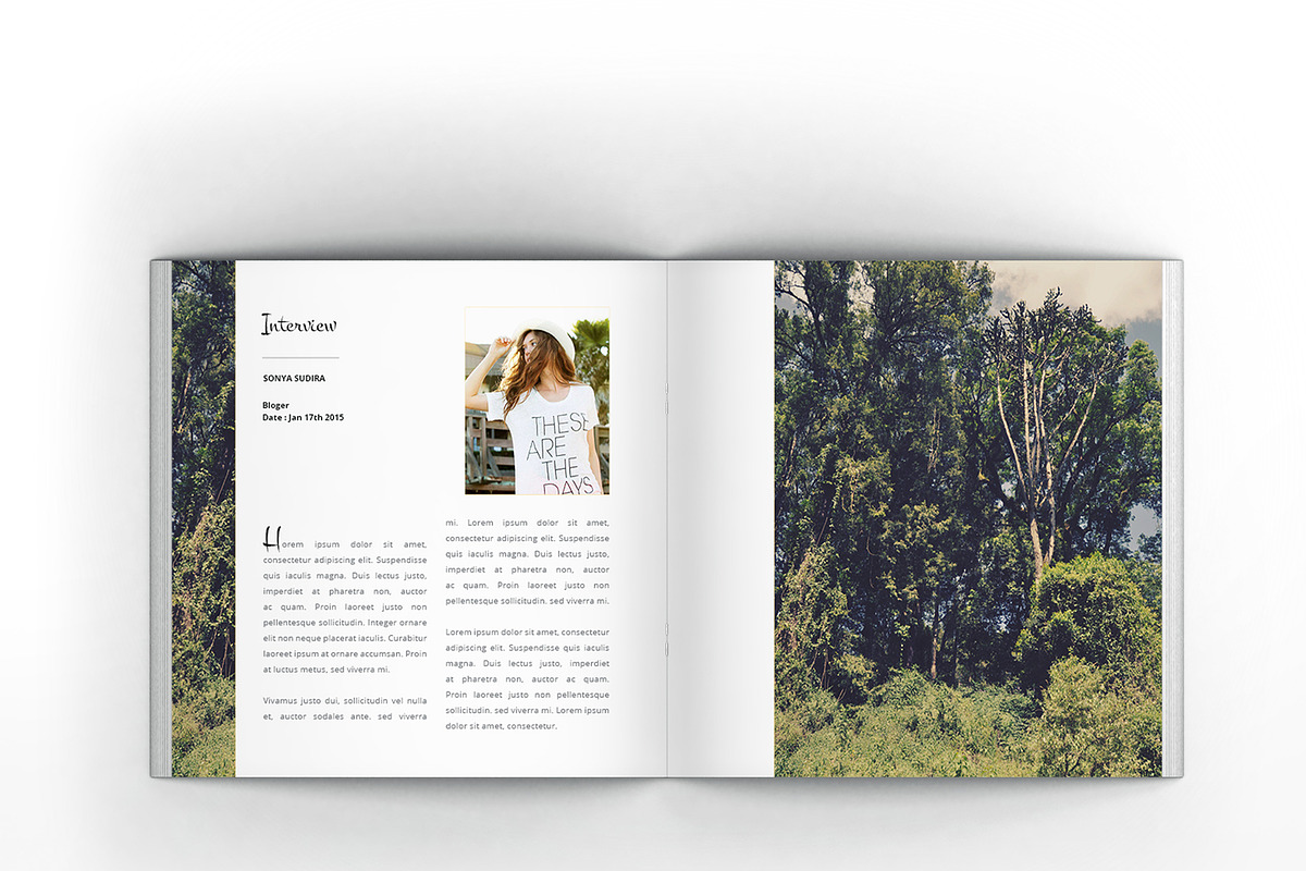 Multipurpose Square Clean Brochure, a Brochure Template by Incools Stokie (Photo 11 of 14)