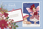 Fairy Christmas-Winter Illustrations, a Seasonal Illustration by Pretty Little Lines (Thumbnail 3 of 16)