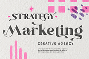 Blastula Font, a Serif Font by 177Studio (Thumbnail 2 of 7)