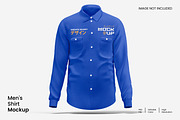 Men's Shirt Mockup, a Shirt Mockup by Unerispace (Thumbnail 1 of 2)