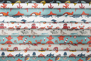 Sea animals alphabet, a Wallpaper Graphic by Murvin (Thumbnail 4 of 7)