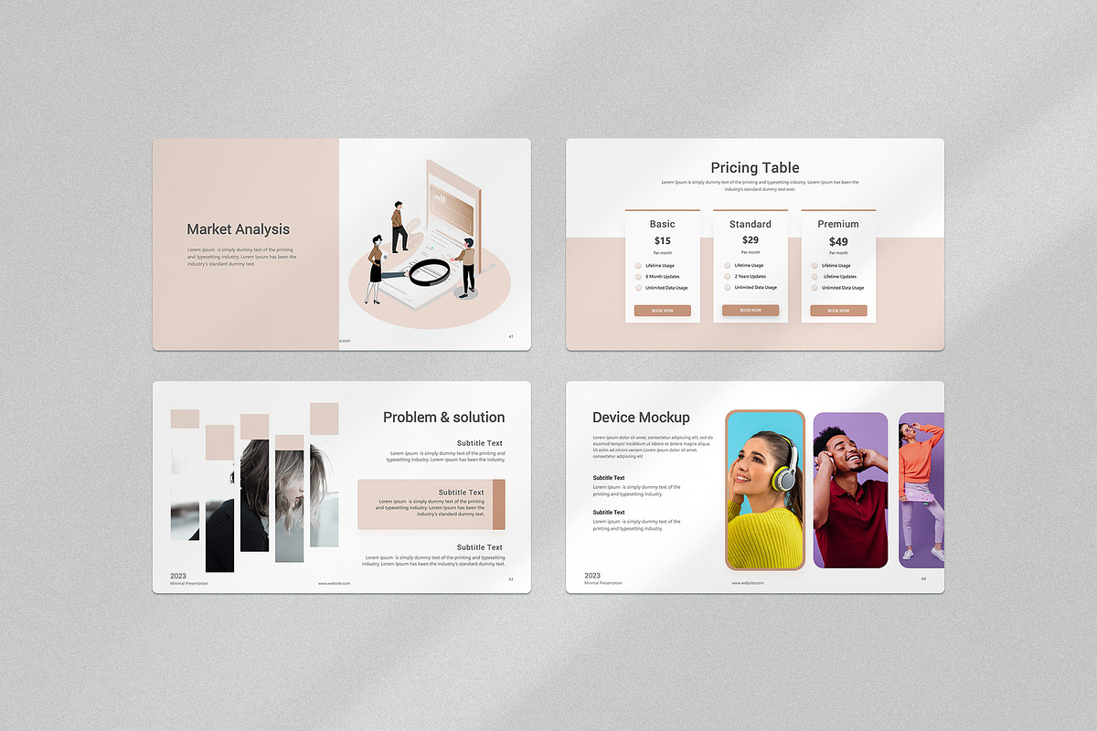 Cherry Minimalist Presentation, a Presentation Template by graphypix (Photo 13 of 20)