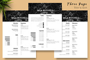 Modern Resume Design / CV - Mila, a Resume Template by Templates Design Co. (Thumbnail 4 of 17)