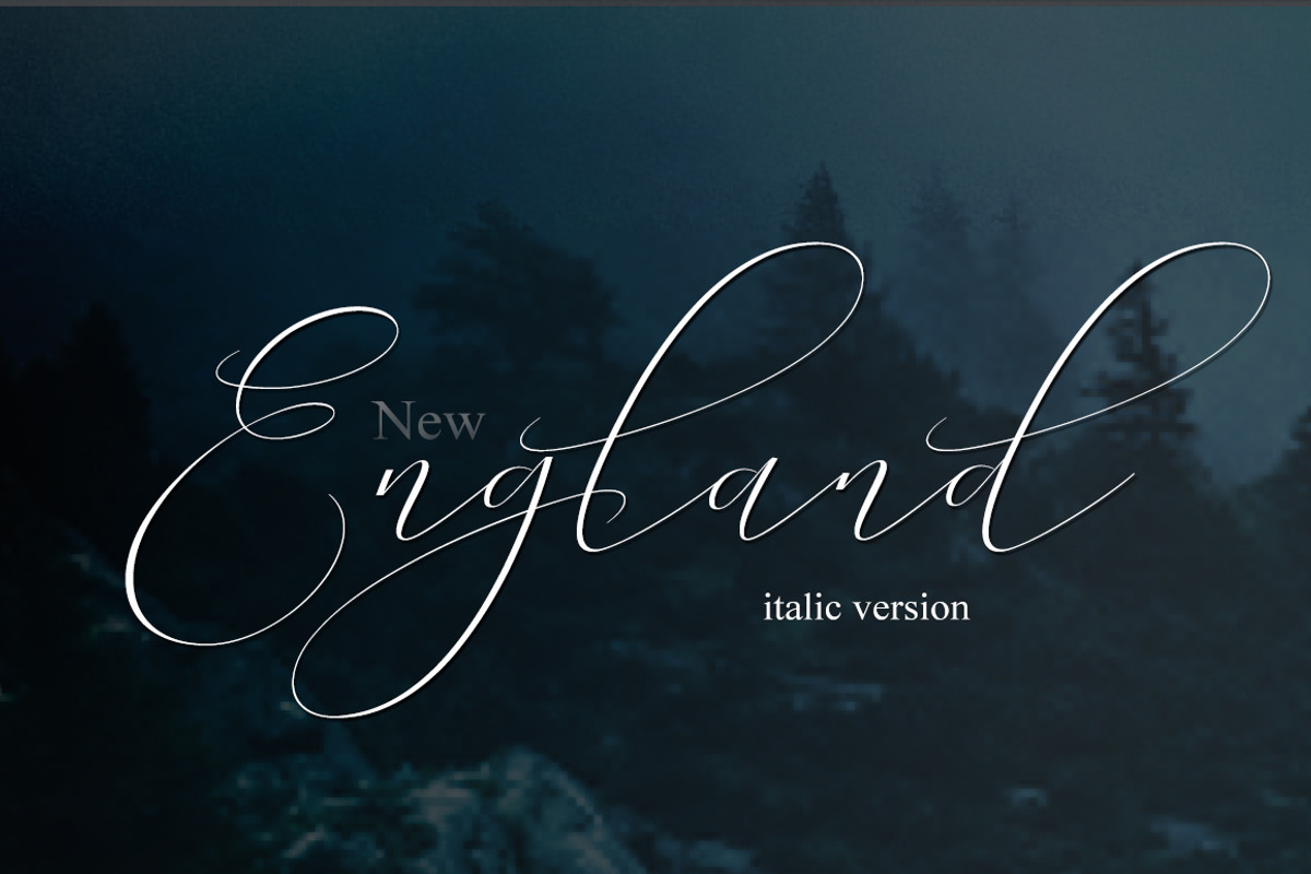 New England Script, a Script Font by MrLetters (Photo 13 of 13)