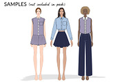 Women's Shirts, an Illustration by Art by Lin (Thumbnail 8 of 8)