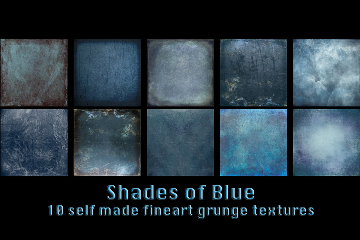 10 Blue toned Textures
