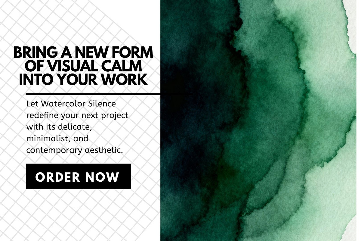 Minimal Watercolor Backgrounds Pack, a Decorative Illustration by Virgo Studio (Photo 6 of 6)