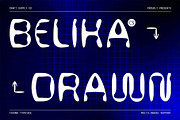 CS Belika Drawn, a Sans Serif Font by Craft Supply Co. (Thumbnail 1 of 8)