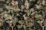 Watercolor Dark Forest Nursery Set, an Animal Illustration by Pati Paints (Thumbnail 9 of 13)