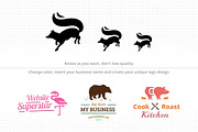 Vintage & Creative Animal Logo Badge, a Branding & Logo Template by Manudesign (Thumbnail 6 of 9)