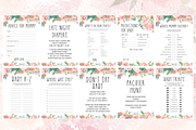 Floral Baby Shower Games & Keepsakes, a Brochure Template by CELEBRATE LIFE (Thumbnail 2 of 3)
