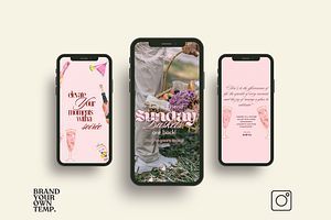 Soiree Instagram Canva Templates