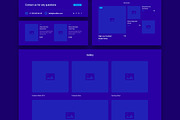 Rootline Wireframe UI Kit, a Wireframe Template by Creatoly (Thumbnail 7 of 13)