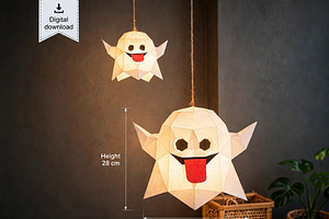 Haloween Ghost - 3d papercraft