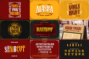 Vintage Font Bundle 4, a Symbol Font by Vintage Division (Thumbnail 2 of 12)