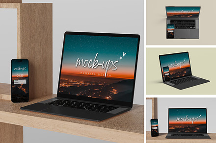 Laptop Screen Mockup, an Android Mockup by Riza-Mockup