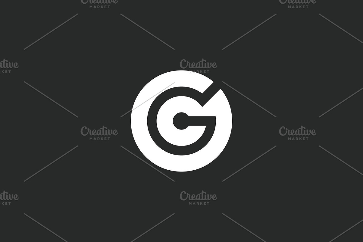 Modern Circle Letter G Logo Template, a Branding & Logo Template by MenkType Studio (Photo 1 of 2)