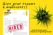 Creative Resume / CV Bundle - Amelia, a Resume Template by Templates Design Co. (Thumbnail 16 of 17)