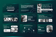 Corporate Technology PowerPoint, a Presentation Template by Loin Studio (Thumbnail 3 of 4)