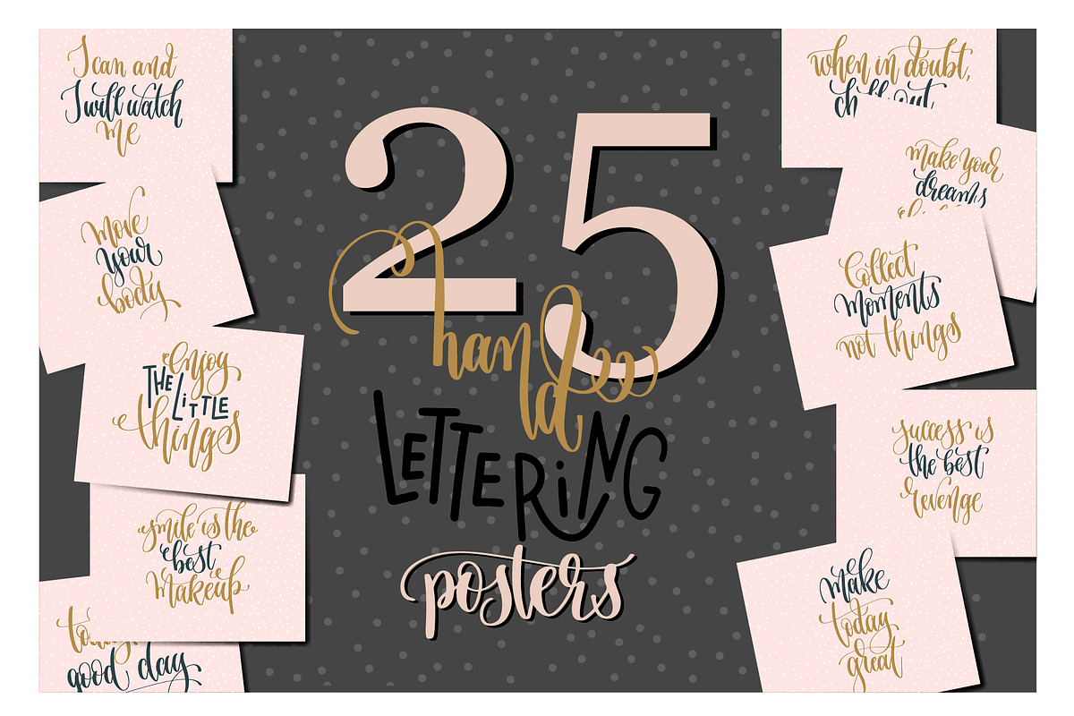 25 positive quotes, a Card Template by karakotsya (Photo 1 of 7)