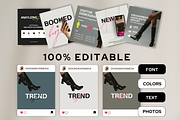 Luxury Social Media Templates CANVA, a Social Media Template by Design Driven Media (Thumbnail 7 of 9)