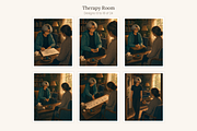 Therapy Session Illustrations, a Healthcare Illustration by LanternkinStudio (Thumbnail 8 of 13)