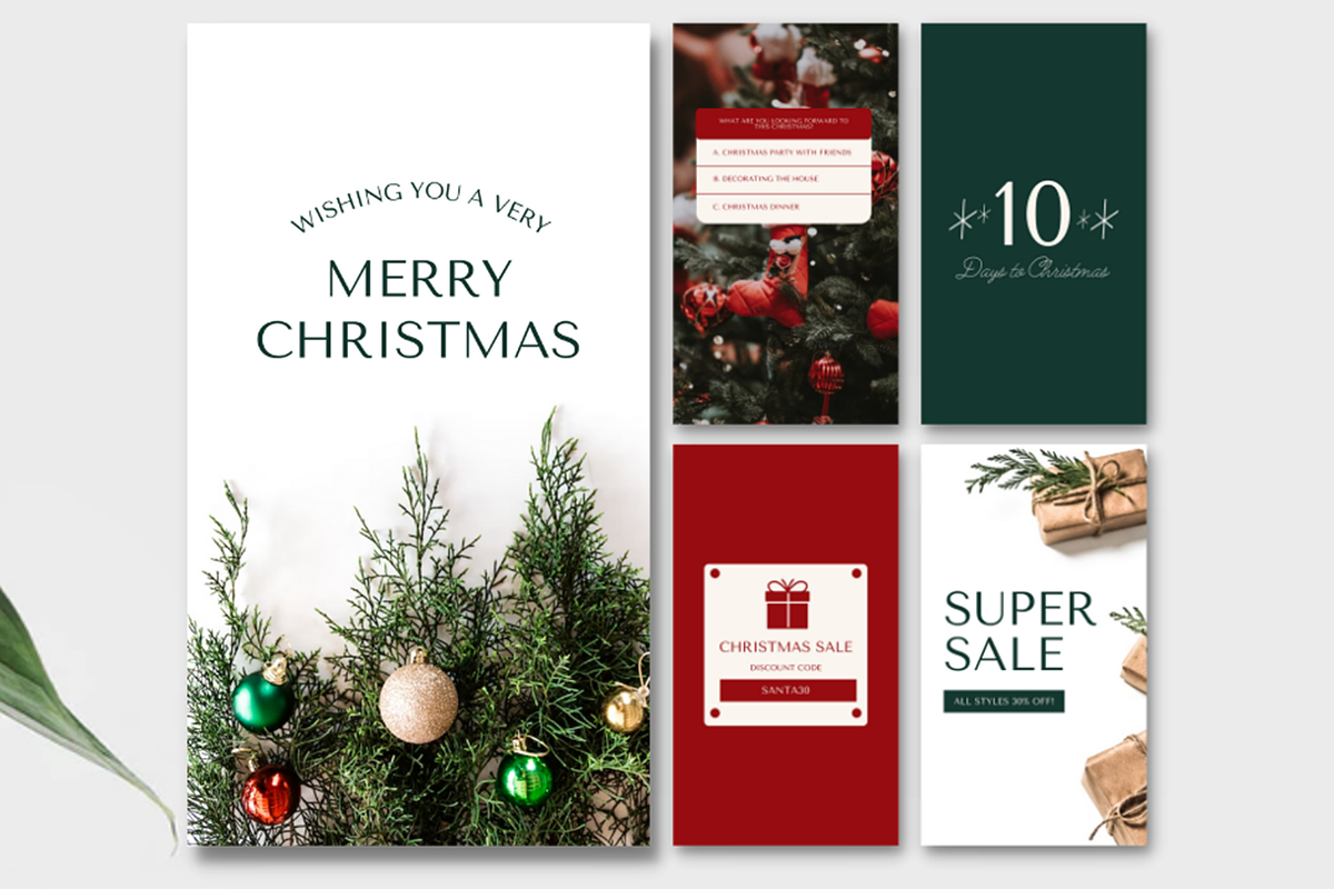 Christmas Festive Story Template, a Social Media Template by a-member.club (Photo 5 of 7)