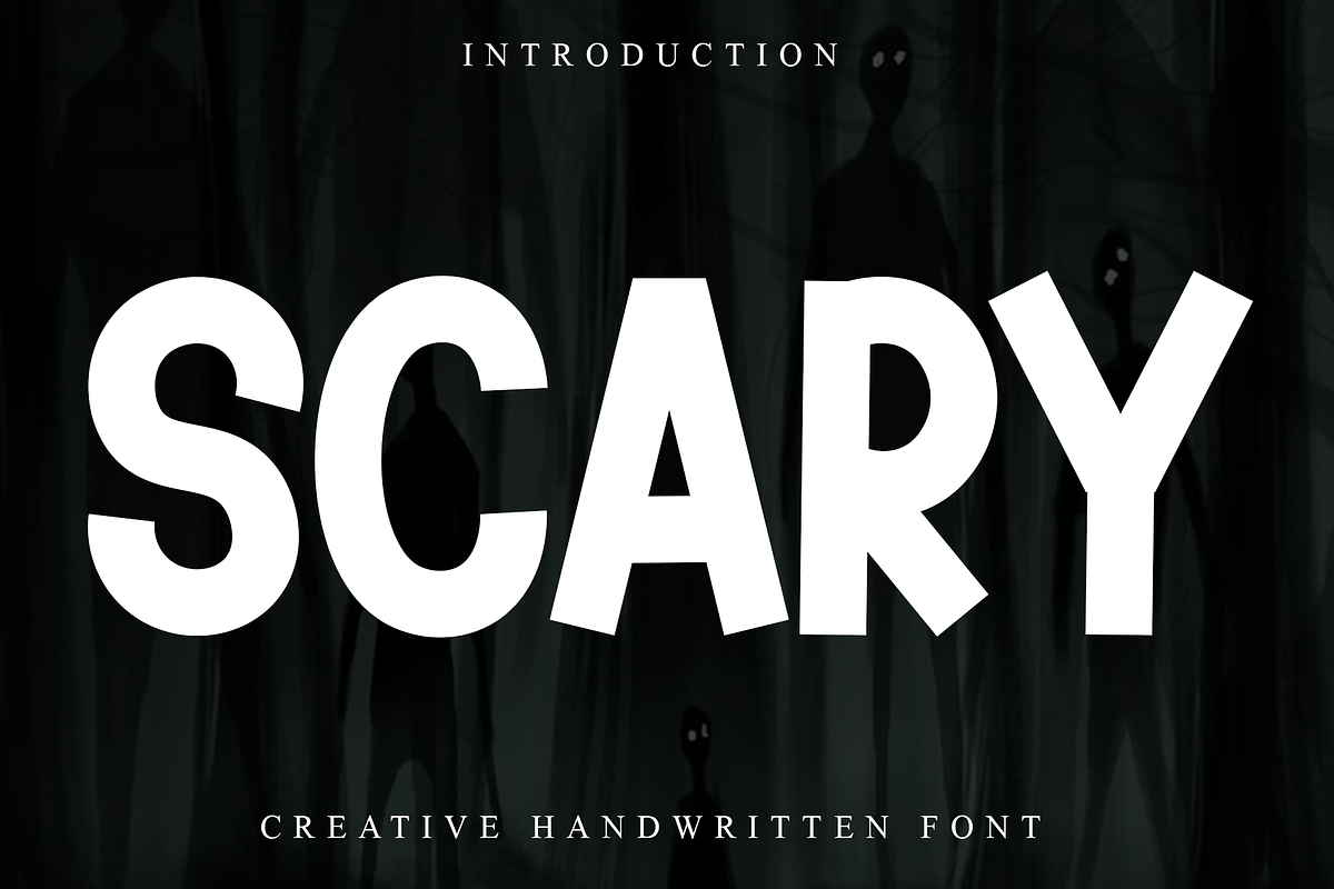 Scary, a Script Font by FreshTypeINK (Photo 1 of 8)
