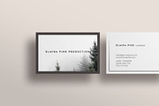 PINE BUSINESS CARD TEMPLATE (PSD), a Templates & Theme by Studio Letsch & de Clercq (Thumbnail 2 of 2)