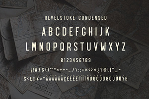 Revelstoke - 5 Font Family