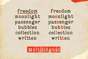 Bygonest - Old Typewriter Font, a Slab Serif Font by Edignwn Type (Thumbnail 7 of 9)