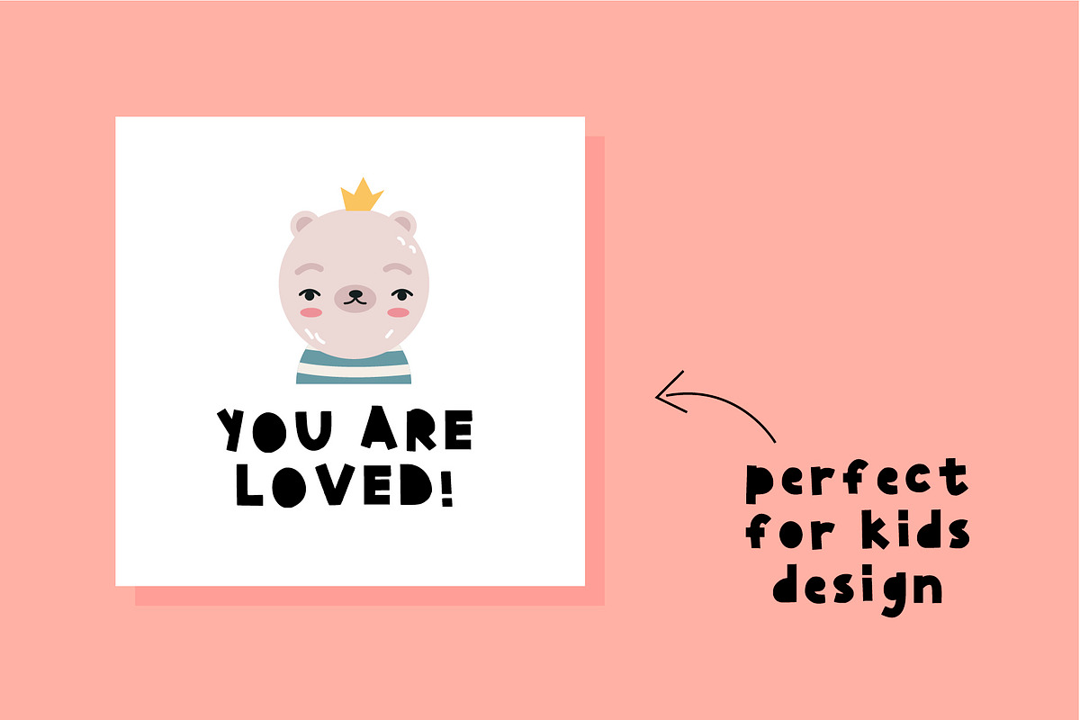 BabyBold Font for KID'S, a Font by Nonceni (Photo 13 of 17)
