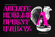 Blackletter Logo Font - Zulta Music, a Blackletter Font by Illushvara Design (Thumbnail 3 of 10)