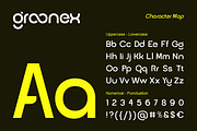 Groonex, a Sans Serif Font by Burntilldead (Thumbnail 2 of 10)